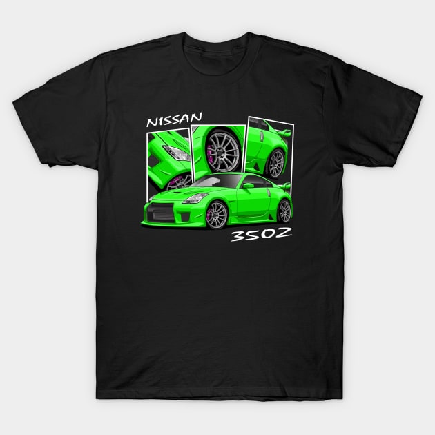 Nissan 350Z, JDM Car T-Shirt by T-JD